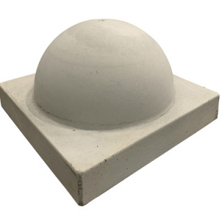 Parkeerbol op voet klein Zwart 45x45x10 Betonelementen