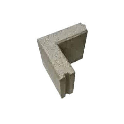 XL betonbanden Grijs Hoekstuk 7x40 Opsluitbanden