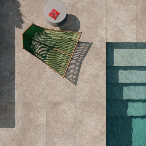 GeoCeramica Landstone Earth 100x100x4 Keramische tegels