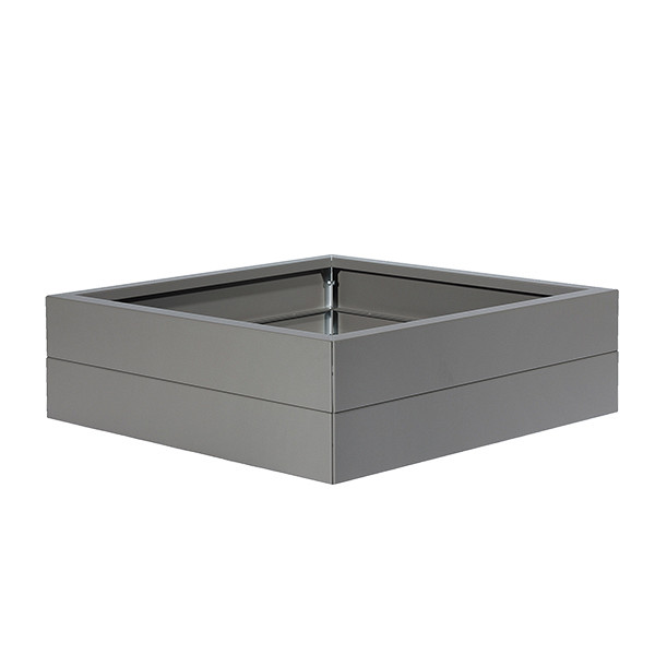 Bloembak Taupe 120x30x28 Bloembakken