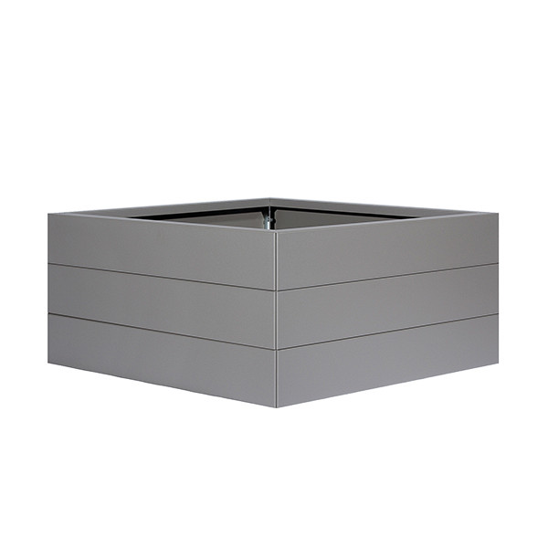 Bloembak Taupe 60x60x42 Bloembakken
