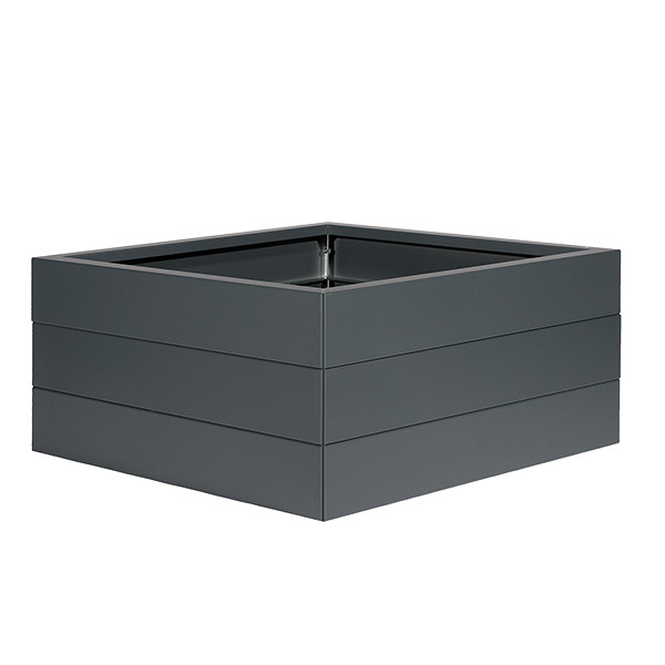 Bloembak Antraciet 60x60x42 Bloembakken