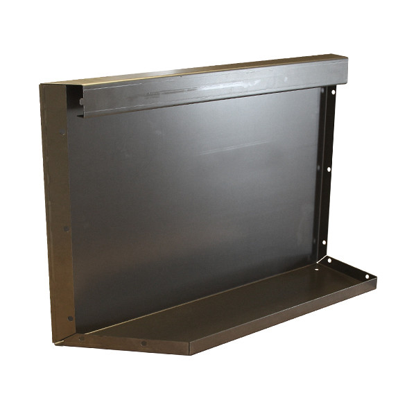 Bloembak Module Uitwendig hoekpaneel (B) R Corten 90x42 Bloembakken