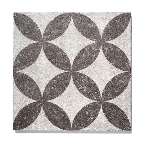 GeoProArte Concrete Snowy Flower 60x60x4 Beton tegels