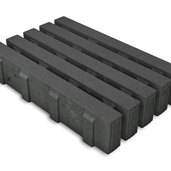 Outlet 17 - EcoSteen Stroke Antraciet 40x60x12 Aanbiedingen