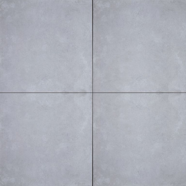 GeoCeramica Concreet Silver 80x80x4 Keramische tegels