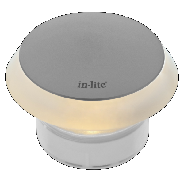 Integrated Puck pearl grey Grondspots