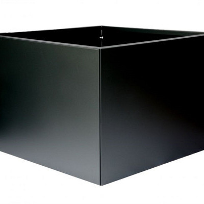 Plantenbak Vlak Grafietzwart 120x30x40 cm GRAFIETZWART Bloembakken