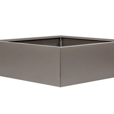 Bloembak vlak - Taupe 60x90x60 Bloembakken