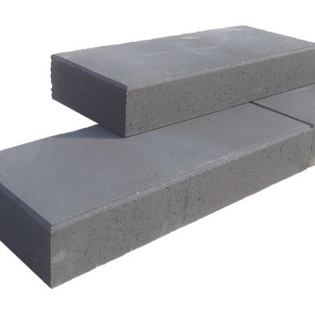 Traptrede strak Zwart 16x40x50 Traptreden