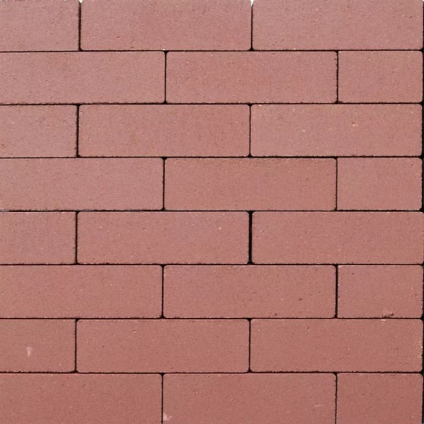Strackstone Crown GRN+ DF 21x7x8 vlak wijnrood Beton klinkers
