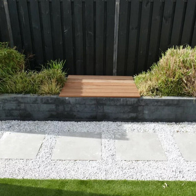 Wallblock New 12x10x60 Antraciet Stapelblokken