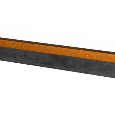 Hoekstuk voor U-profiel gelijkzijdig 6cm 10x10 cm Corten Borderrand cortenstaal 