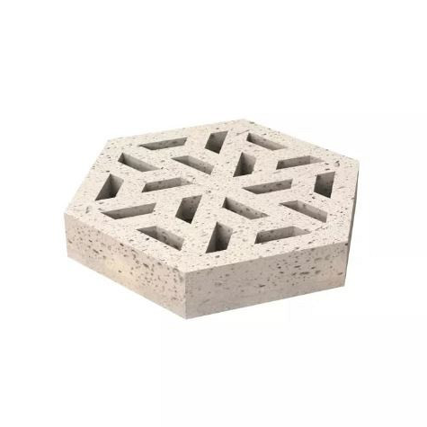 Eco-tegel Creme 37,5x37,5x7 Waterdoorlatende bestrating