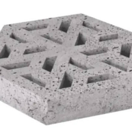 Tegel 6-Kant 37,5x37,5x7 Antraciet Oud Hollandse tegels 