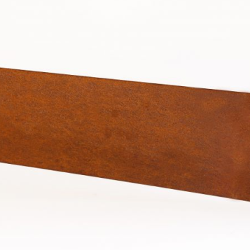 Kantopsluiting Single (flg) 300x16,5 cm CORTEN Borderrand cortenstaal 