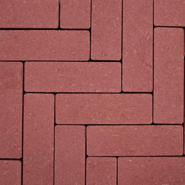 Strackstone+ Wijnrood 7x21x8 Beton klinkers