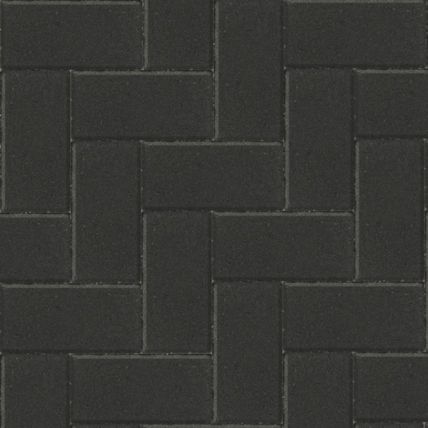 BSS 8cm Zwart met deklaag Beton klinkers