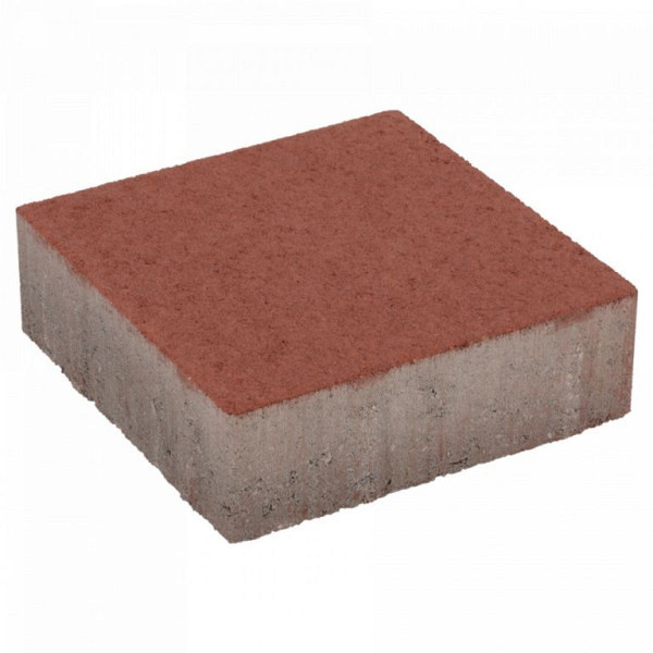 ExcluKera KOMO met deklaag rood 20x20x6 Betonklinkers