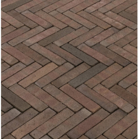 WF80 Peraldo Rood-bruin Genuanceerd Strak 5,1x20,6x8 Gebakken klinkers