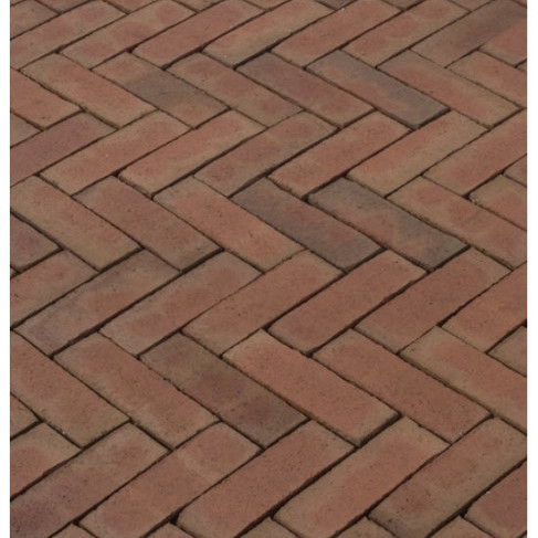 DF80 Lumino Rood-paars Genuanceerd Strak 6,7x20,6x8 Gebakken klinkers