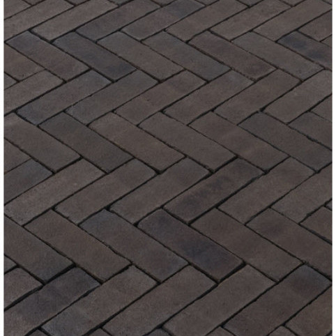 DF80 Safino Zwart Strak 6,7x20,6x8 Gebakken klinkers