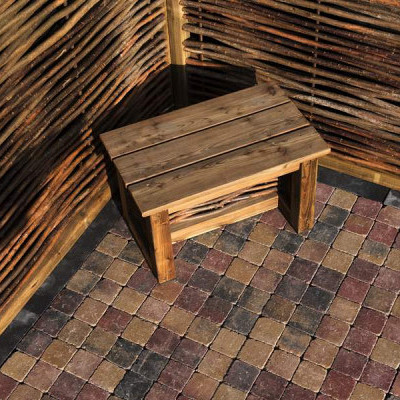 Tambour 10x10x6 bont Beton klinkers