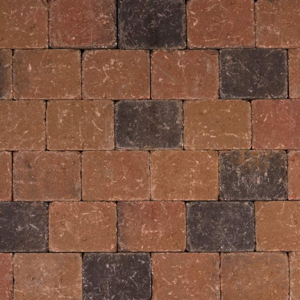 Tambour 15x20x6 oud bont Beton klinkers