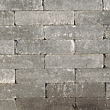 Abbeystones Grijs/zwart met deklaag 5x20x7 Stenen en klinkers