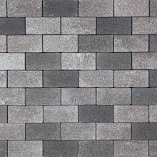 Halve betonklinkers Grijs-zwart 10,5x10,5x8 Stenen en klinkers