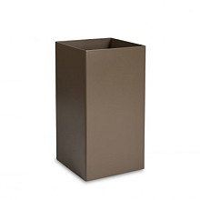 Plantenbak Linea Supra Bruin 40x40x75 Bloembakken