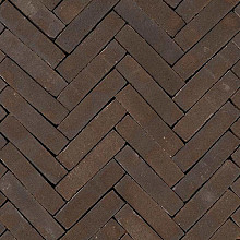UWF60 Nostalgie WS Designa Zwart bruin onbezand 5x20x6 Waalformaat Ongetrommeld Gebakken klinkers