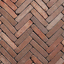 UWF60 Novoton WS Classica Rood bruin bezand Waalformaat 5x20x6 Getrommeld Gebakken klinkers