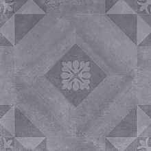 GeoCeramica Symbol Block Black 60x60x4 Keramische tegels