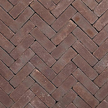 UDF60 Norton Natura Paars blauw bezand Dikformaat 6,5x20x6 Getrommeld Gebakken klinkers