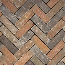 UDF60 Zenneton WS Classica Mix Dikformaat 6,5x20x6 Getrommeld Gebakken klinkers