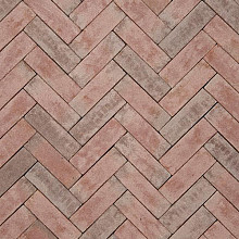 UDF60 Novoton Designa Bruin rood bezand 6,5x20x6 Dikformaat Ongetrommeld Gebakken klinkers