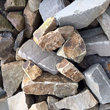 Grauwacke losgestort per ton 80-120 mm Grind en Split