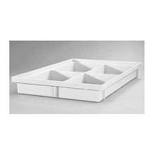 Schoonloper onderbak light 40x60x7,5 Uit kunststof Schoonlooproosters