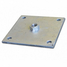Stelplaat 10x10 M16 Betonelementen