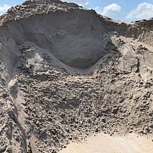 Ophoogzand losgestort per ton 0-1 mm Zand