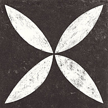 Solostone Decoren Belgian Stone Flower White 70x70x3,2 Keramische tegels