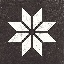 Solostone Decoren Belgian Stone Star White 70x70x3,2 Keramische tegels