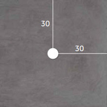 GeoCeramica In-Lite Ready Gat 60 mm Positie 60A Keramische tegels