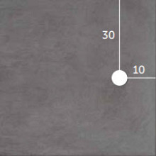 GeoCeramica In-Lite Ready Gat 60 mm Positie 60B Keramische tegels