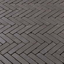 WF60 Carbona antica Zwart 5x20,4x6 Getrommeld Stenen en klinkers