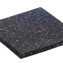 Vaste rubber tegeldragers 10x10x1 Tegeldragers