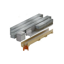 Slotline 65mm opzet-/inspectie element 100x7,8 Tbv. Hexaline 2.0 en Euroline Goten