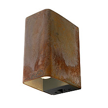 Wall Ace up-down corten Wandlampen