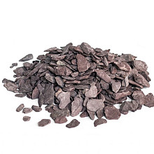 Canadian slate split 20 kg Violet 10-30 mm Grind en Split